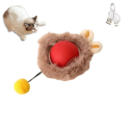 Automatic Rolling Ball Pet Toy Rechargeable & Smart