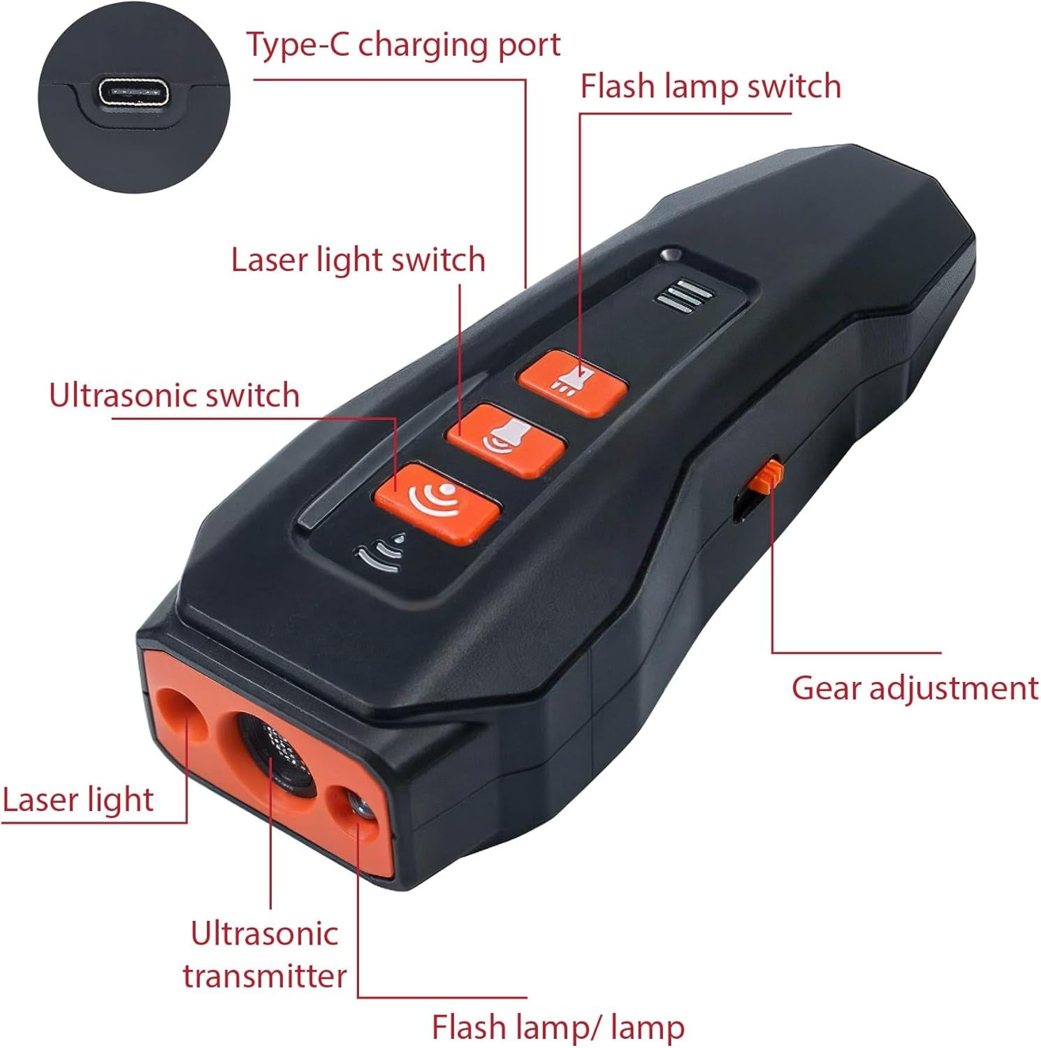 Ultrasonic Dog Bark Control Training Whistle