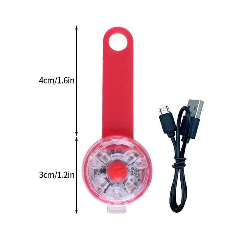 Pet Safety LED Pendant  USB Dog Collar Accessory