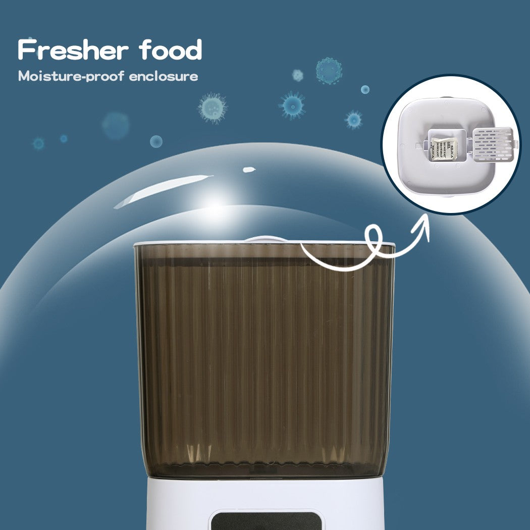 Pawz Automatic Pet Feeder – 5L Dual Bowl Dispenser