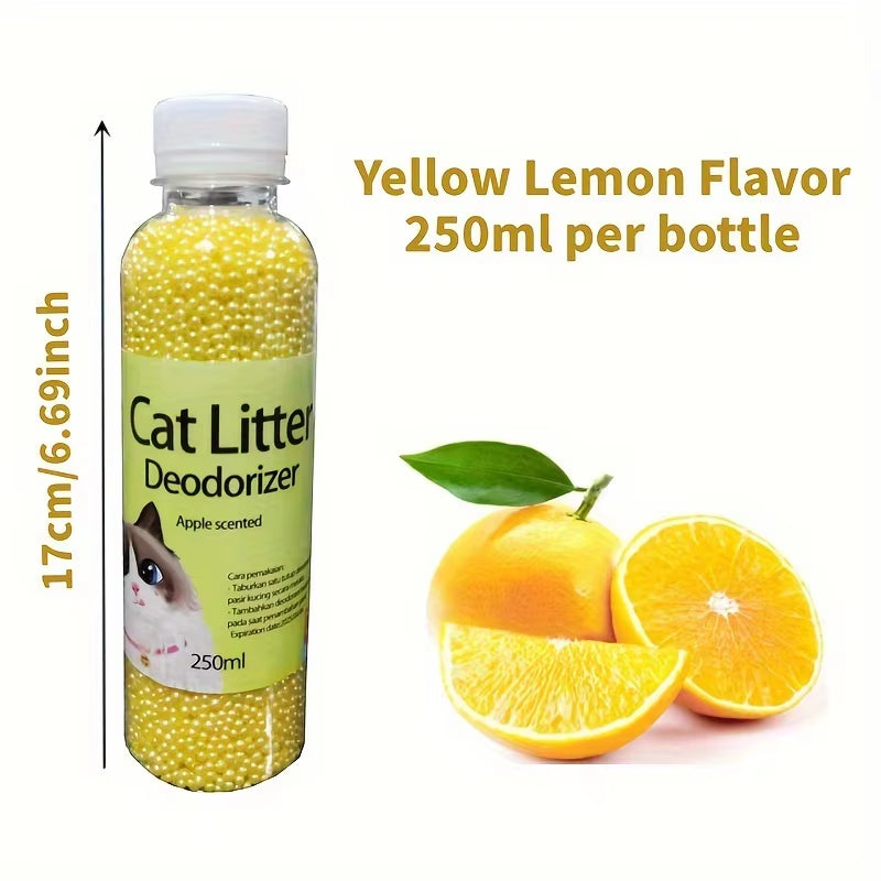 Aromatic Cat Litter Beads – Odor Absorbing 6 Flavors