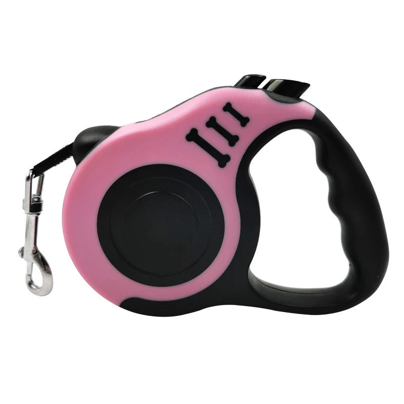 Retractable Dog Leash – 3M or 5M Nylon Lead