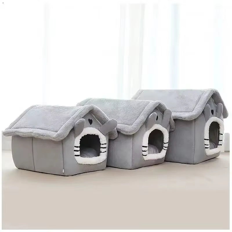 FurHaven Cabin Retreat-Indoor Warm Dog House