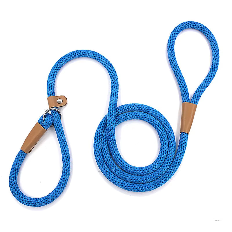Dog Slip Lead & Leash – Adjustable No-Pull Rope