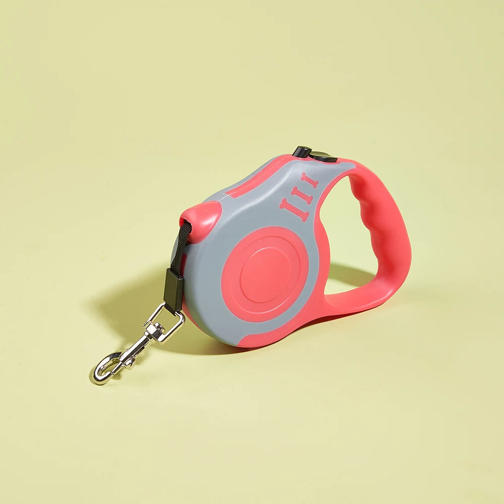 Retractable Dog Leash – 3M or 5M Nylon Lead