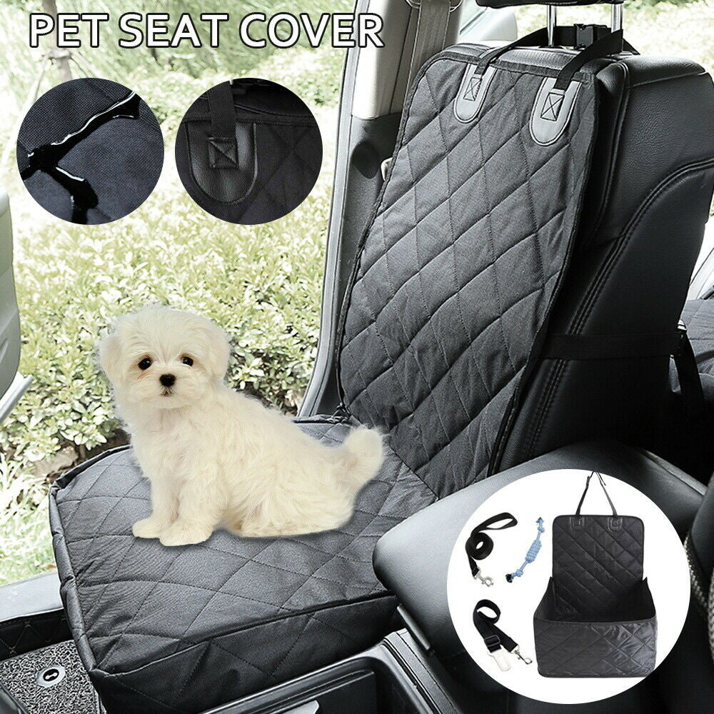 Premium Dog Car Seat Cover Hammock Nonslip Protector Mat Waterproof Dog/Cat Back