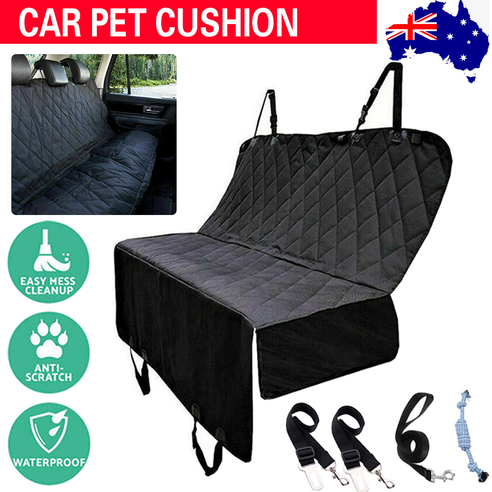 Premium Dog Car Seat Cover Hammock Nonslip Protector Mat Waterproof Dog/Cat Back