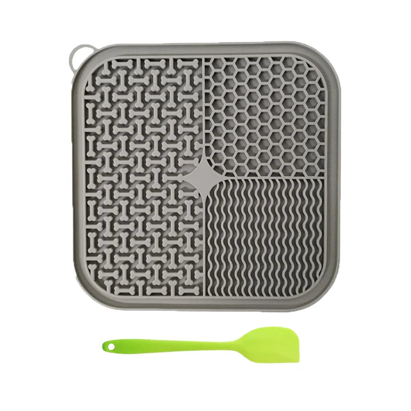 Dog Licking Mat Slow Feeder with Suction Cups