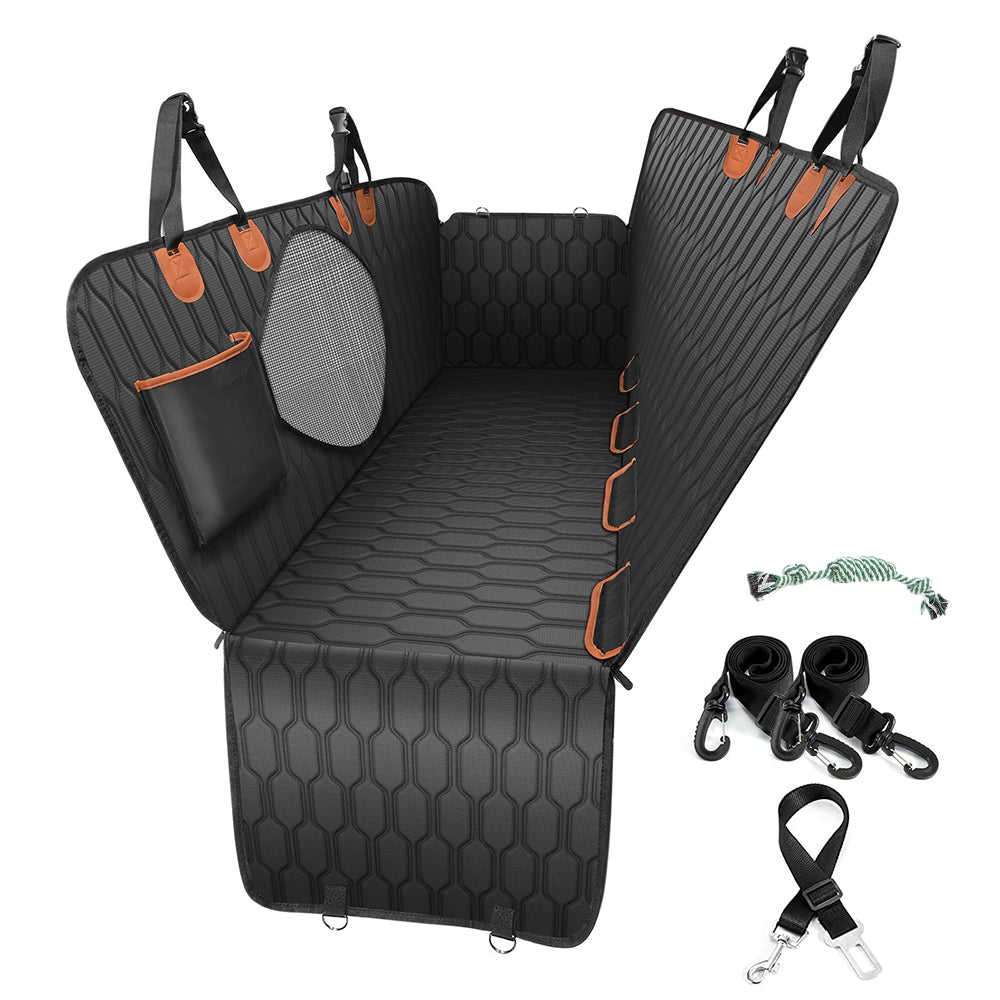 Premium Dog Car Seat Cover Hammock Nonslip Protector Mat Waterproof Dog/Cat Back