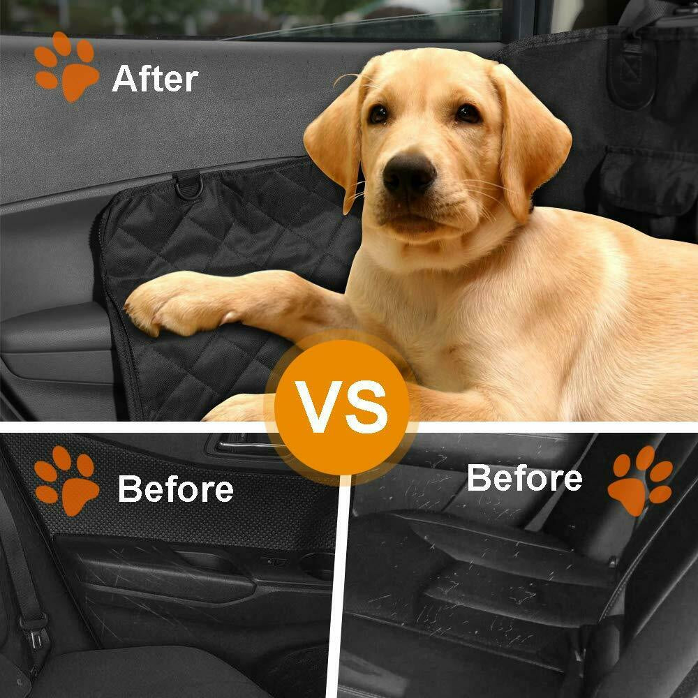 Premium Dog Car Seat Cover Hammock Nonslip Protector Mat Waterproof Dog/Cat Back
