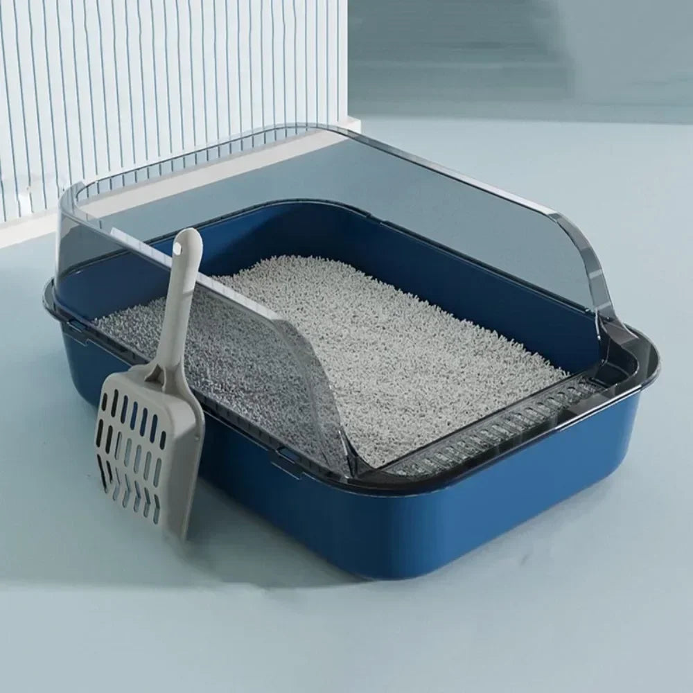 Splashproof Kitty Sandbox – High Side Cat Toilet