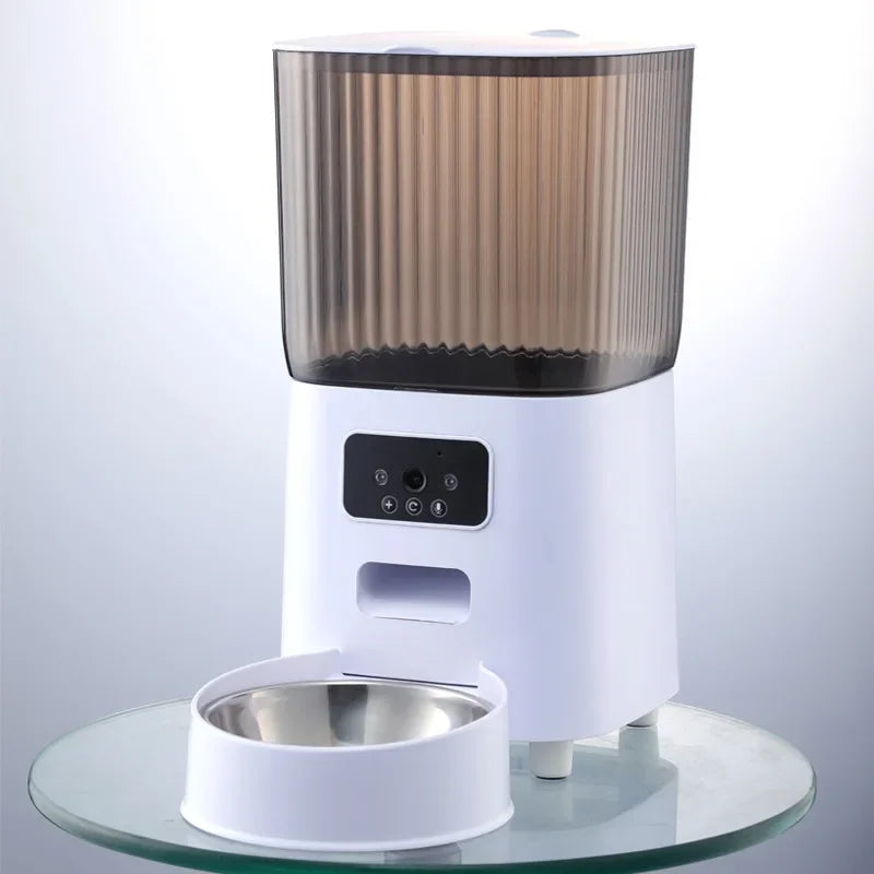 WiFi Automatic Cat & Dog Feeder – 5L with Camera