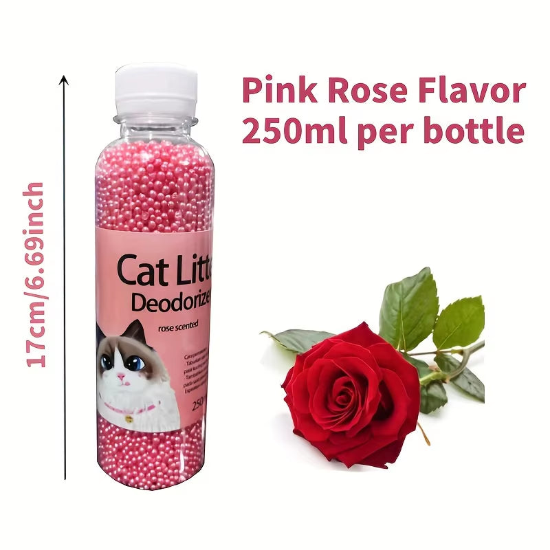 Aromatic Cat Litter Beads – Odor Absorbing 6 Flavors
