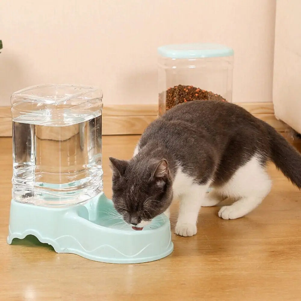 All Day Feeder 3.8L Automatic Cat Food & Water Bowl for Large Pets