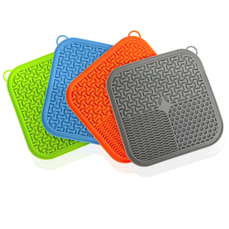 Dog Licking Mat Slow Feeder with Suction Cups