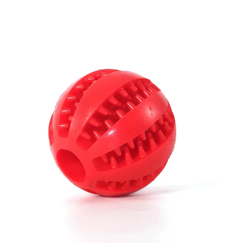 Rubber Dog Chew Ball – Tough Treat Toy