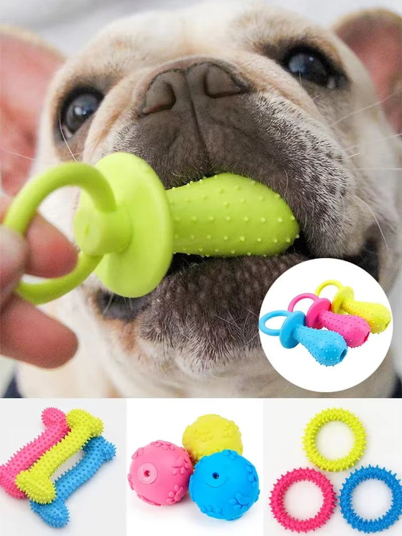 Durable Dog Chew Toy – Teeth Cleaning for Small Breeds