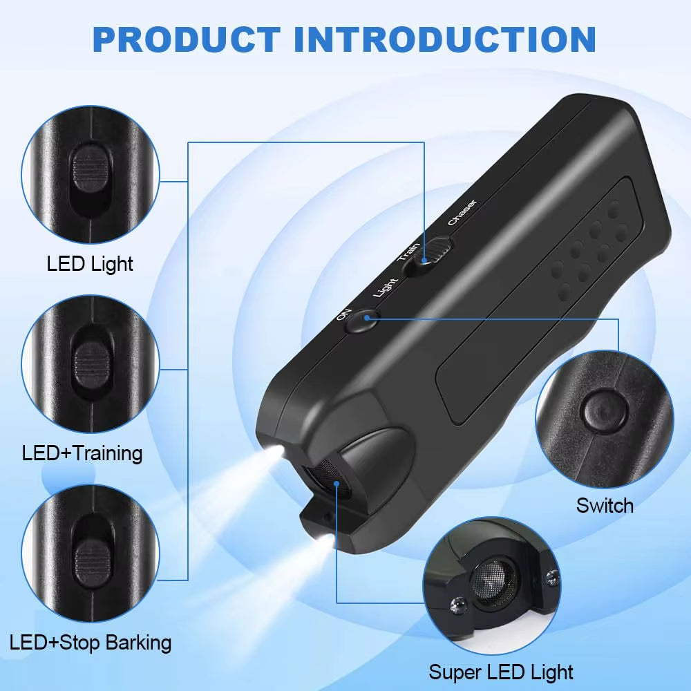 New Ultrasonic Dog Bark Deterrent Stop Barking
