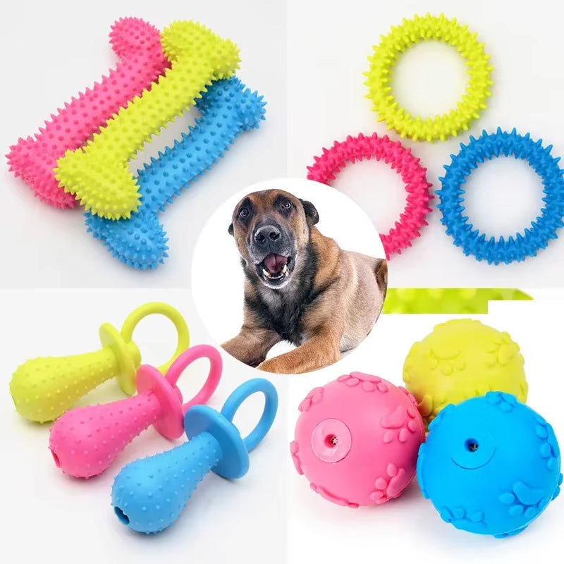 Durable Dog Chew Toy – Teeth Cleaning for Small Breeds