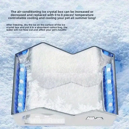 ChillZone Cooling Bed with Summer Ice House for Cats & Small Pets