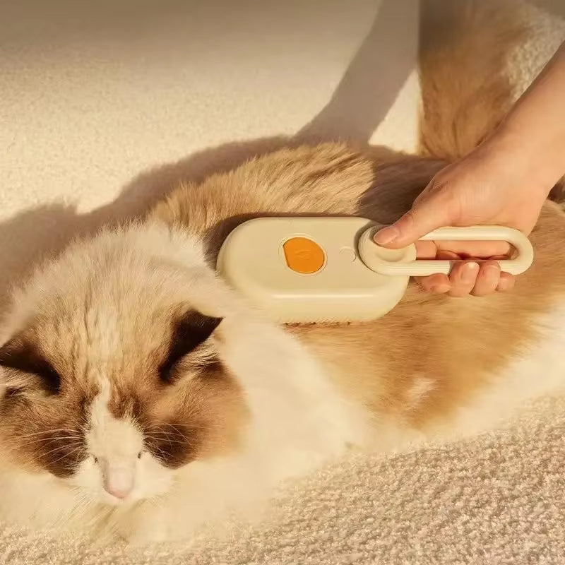 Cat Steam Comb 3-in-1 Grooming Tool