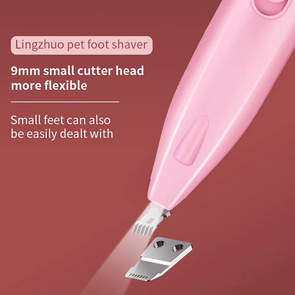 TrimAura Professional Pet Foot Hair Trimmer Cat Grooming.