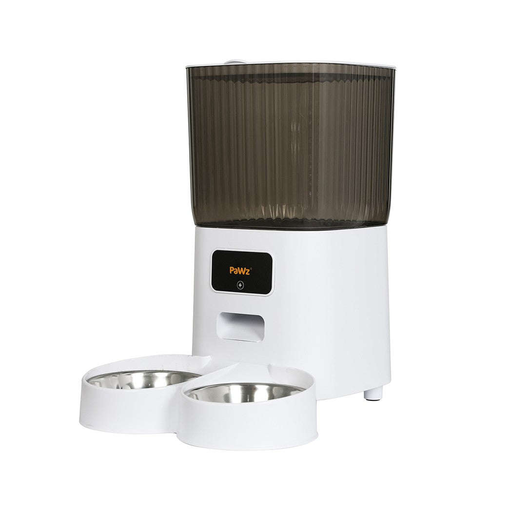 Pawz Automatic Pet Feeder – 5L Dual Bowl Dispenser
