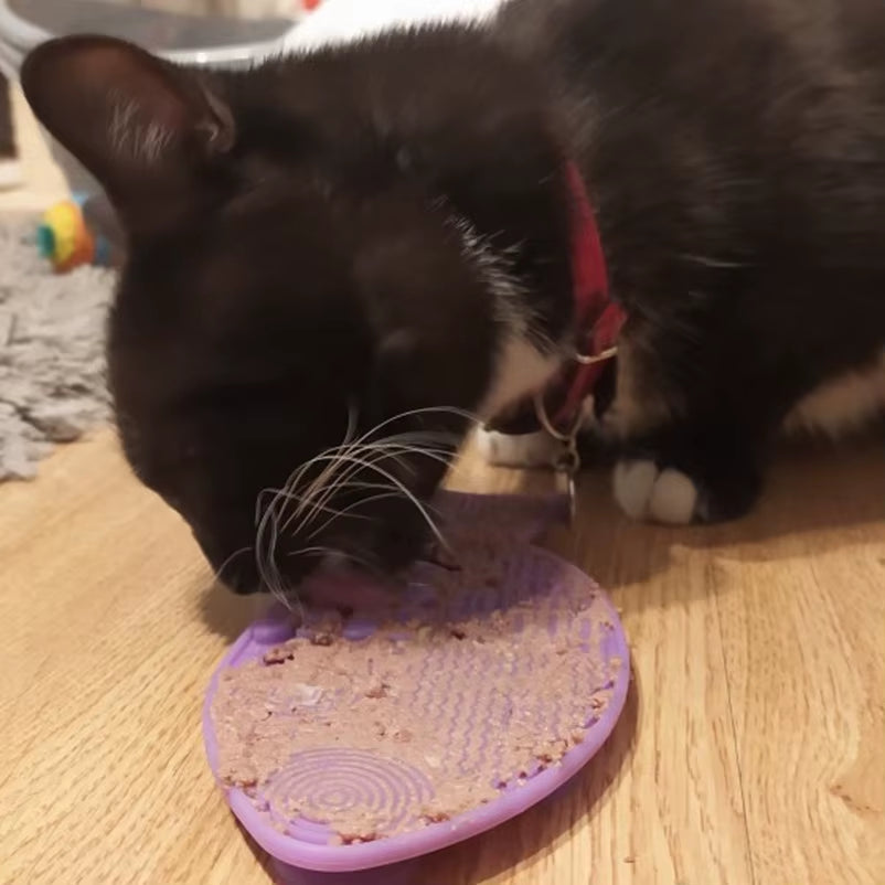 Silicone Lick Dog Mat Suction Feeder for Small Pets