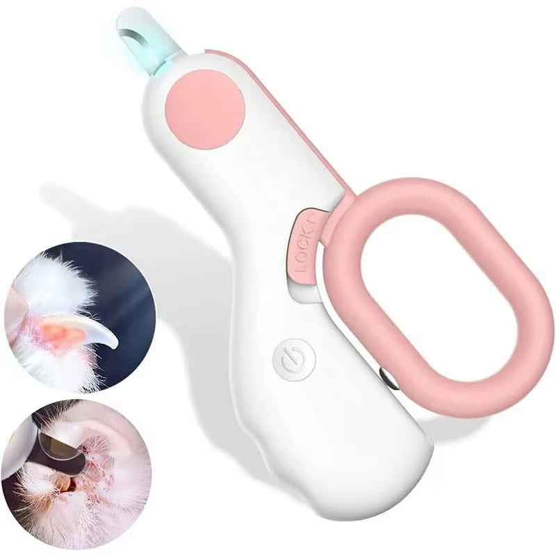 LED Pet Nail Clipper – Safe & Precise Cat Grooming Tool & Pets
