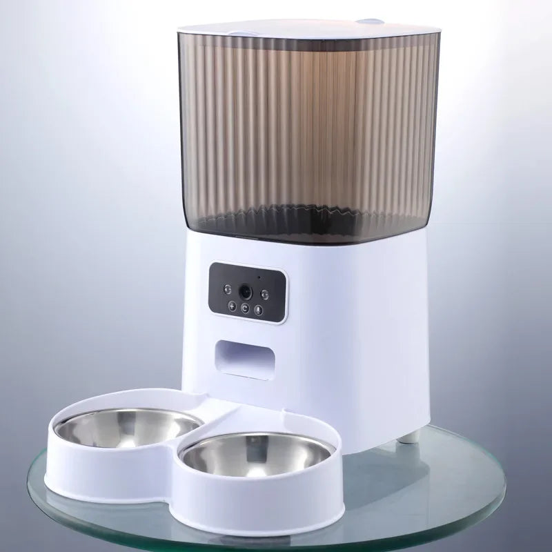 WiFi Automatic Cat & Dog Feeder – 5L with Camera