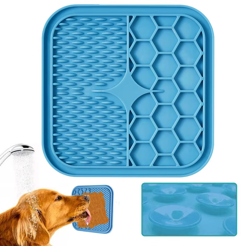 Silicone Lick Dog Mat Suction Feeder for Small Pets