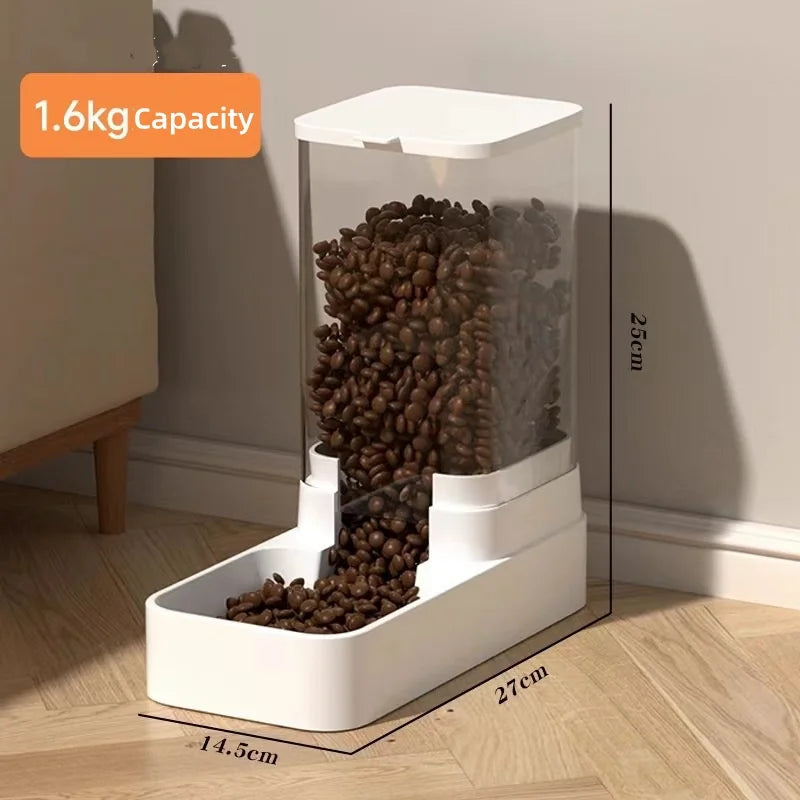 Gravity Pet Feeder – Food & Water Dispenser Combo