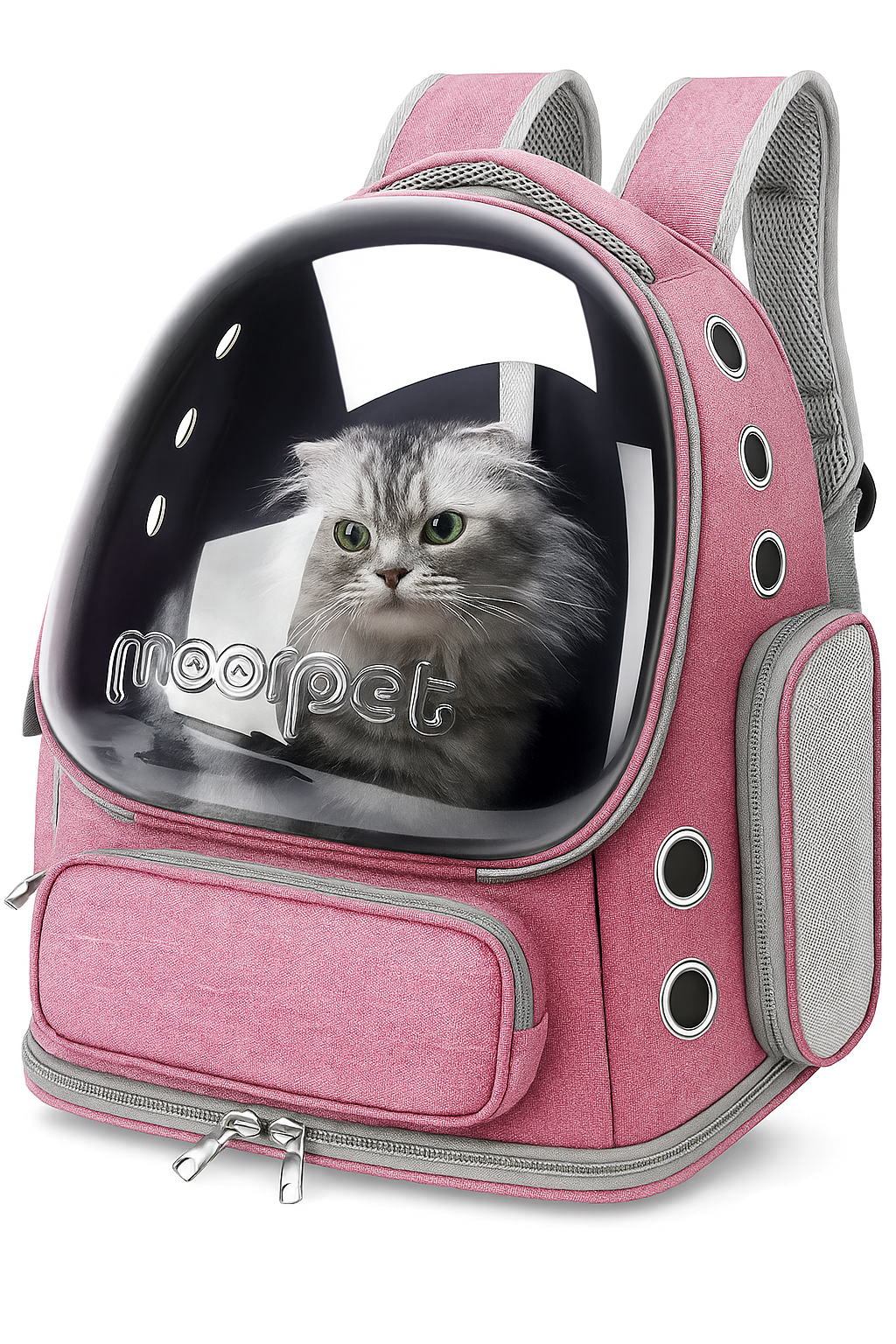 Airline Approved Cat Backpack – Foldable, Bubble Design