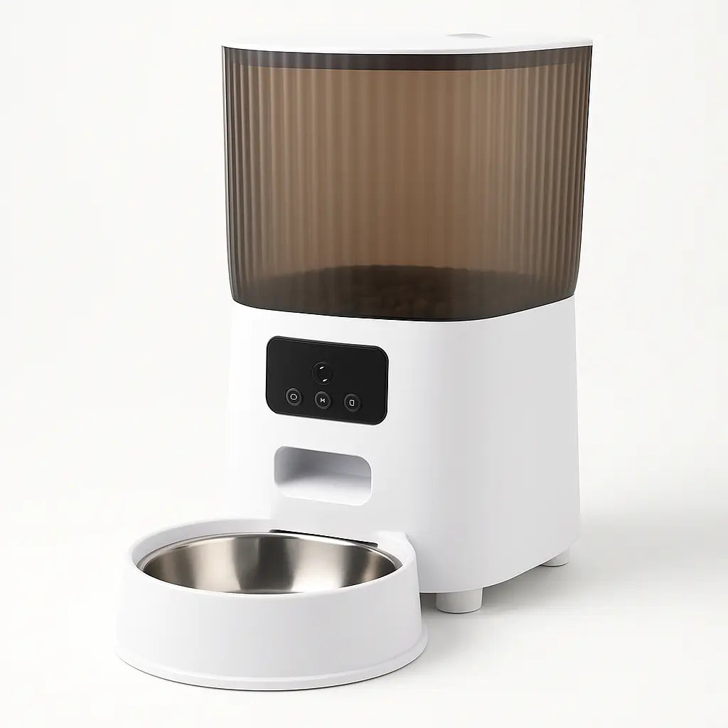5L Pet Feeder with Camera Automatic Cat Feeder Smart Wifi Food Dispenser