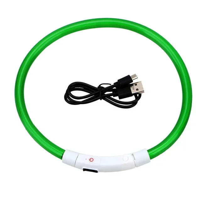 Light-Up Pet Collar 3 Mode LED Safety Collar