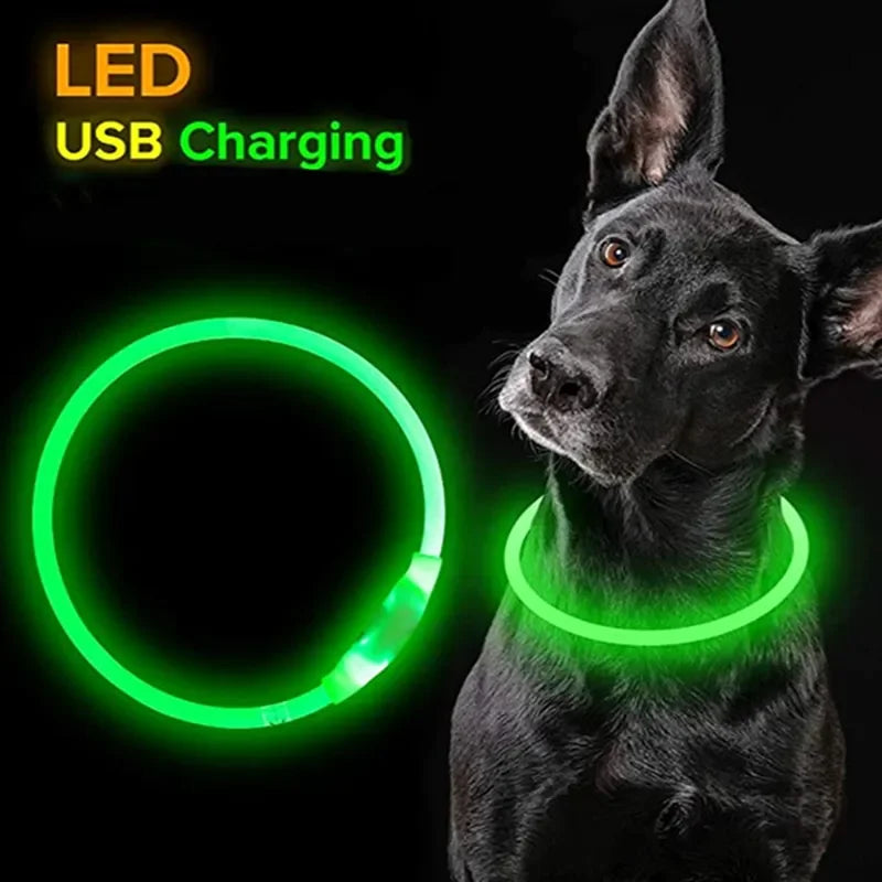 Light-Up Pet Collar 3 Mode LED Safety Collar