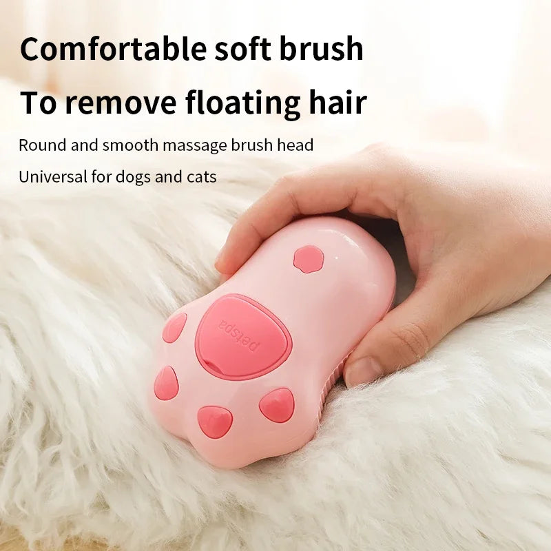Steam Spray Electric Pet Comb Massager & Groomer