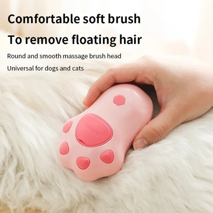 Cat Dog Massager Electric Cleaning Comb 3 in 1 Pet Cat Dog Steam Brush Electric Spray Brushes Pet Grooming Hair Removal Combs