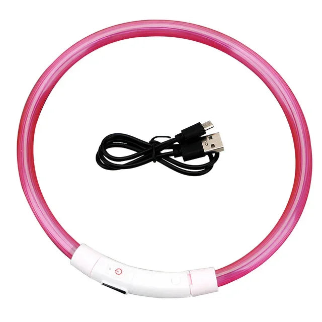 Light-Up Pet Collar 3 Mode LED Safety Collar