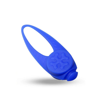 Pet Led Silicone Rubber Pendant Night Safety Flashing Glow Light Blinking Led Collar Luminous Pendant for Pet Dog Puppy Necklace