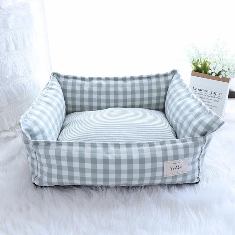 Bed for Dog Cats Puppy House Kennel for Indoor Dogs Small Medium Cat Pet Sofa Sleeping Bed Furniture Pet Supplies Accessories