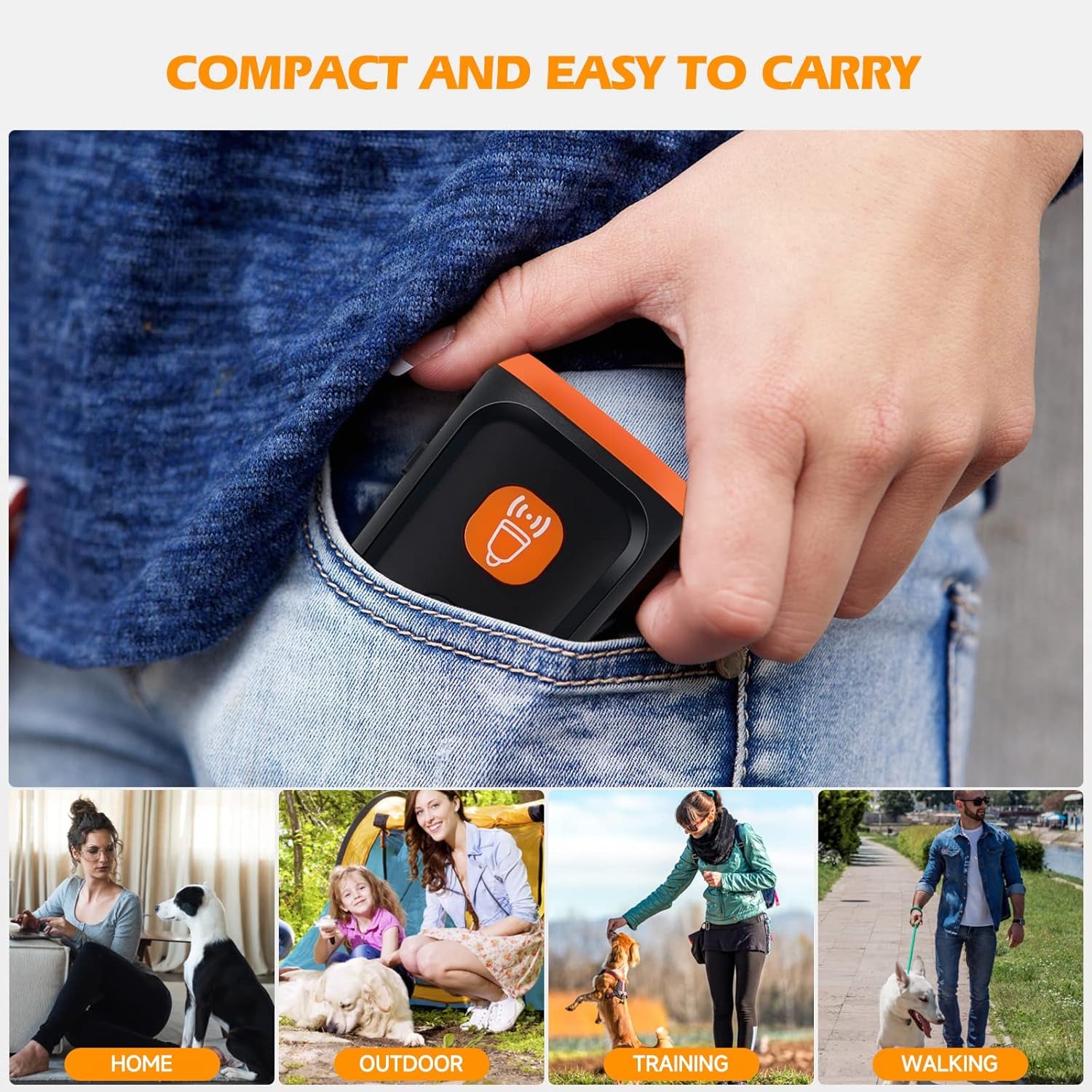 LED Ultrasonic Dog Bark Stopper Training Aid