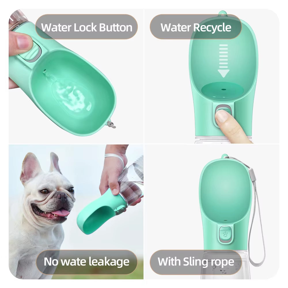 Portable Dog Water Dispenser – Walk & Travel