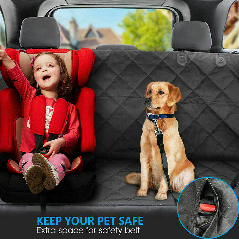 Premium Dog Car Seat Cover Hammock Nonslip Protector Mat Waterproof Dog/Cat Back
