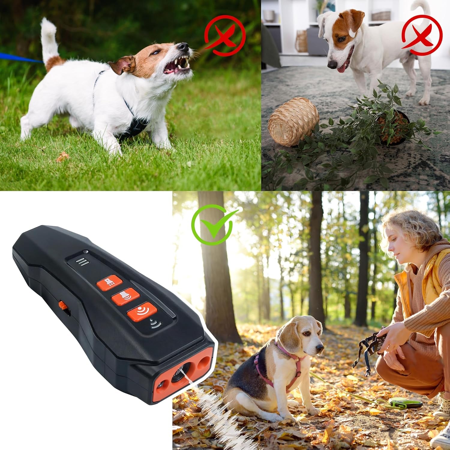 Ultrasonic Dog Bark Control Training Whistle