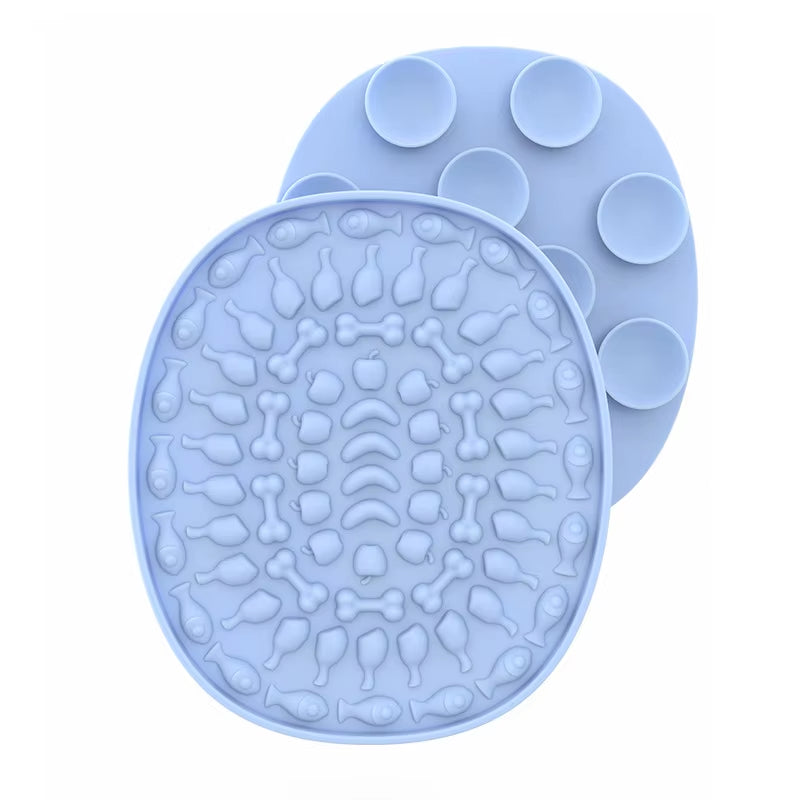 Silicone Lick Dog Mat Suction Feeder for Small Pets