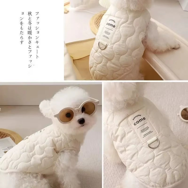 Winter Dog Jacket  Warm Vest with D-Ring
