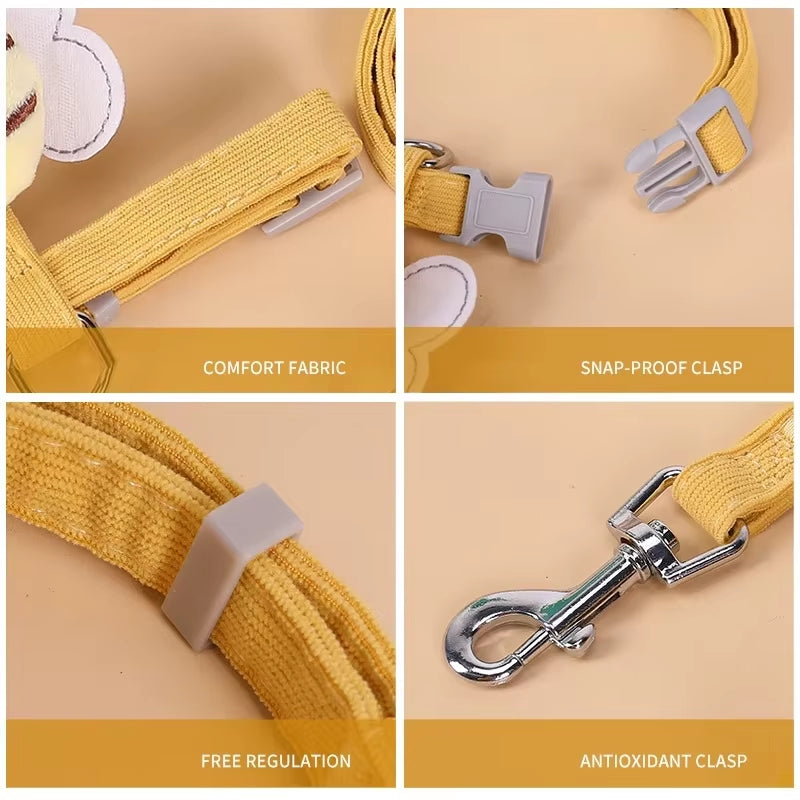 Bee Design Cat Harness & Leash Set – Outdoor Walking