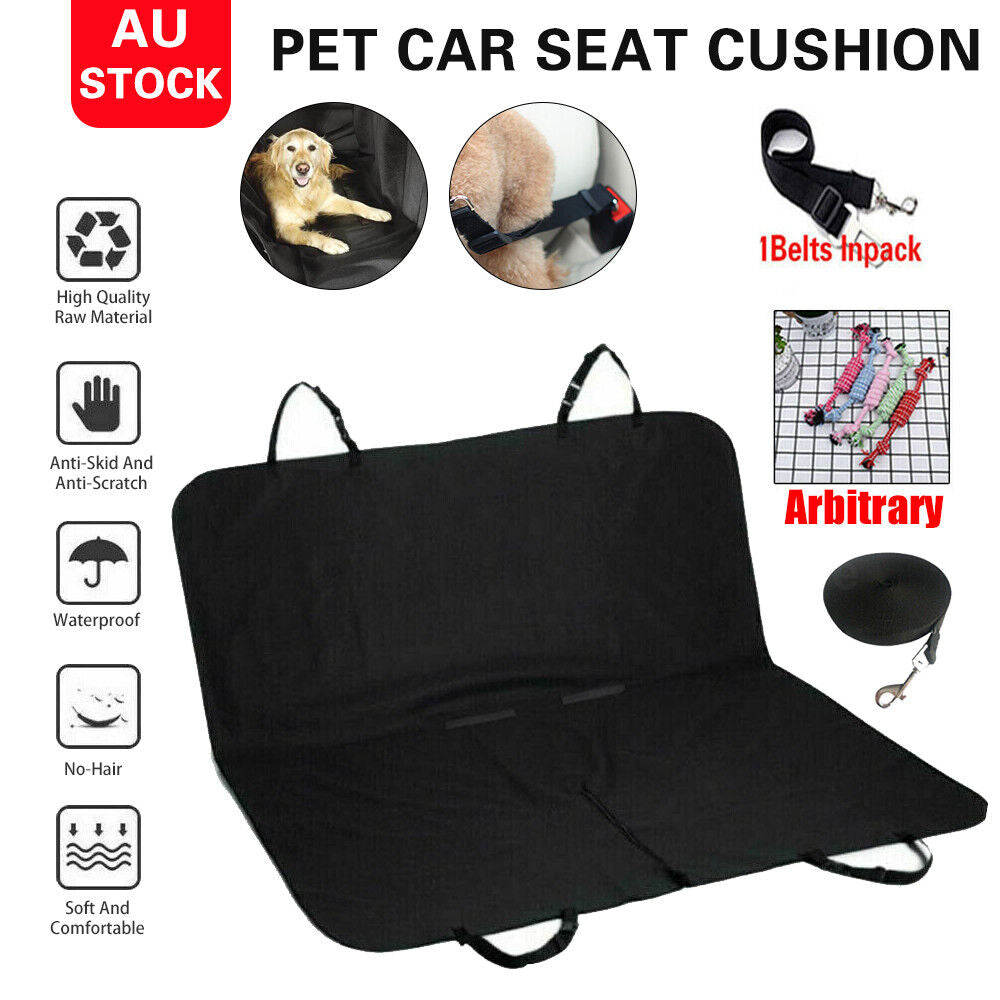 Premium Dog Car Seat Cover Hammock Nonslip Protector Mat Waterproof Dog/Cat Back