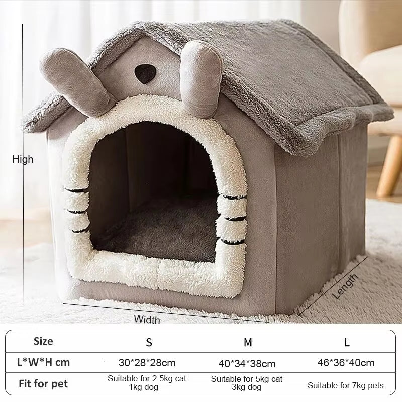 FurHaven Cabin Retreat-Indoor Warm Dog House